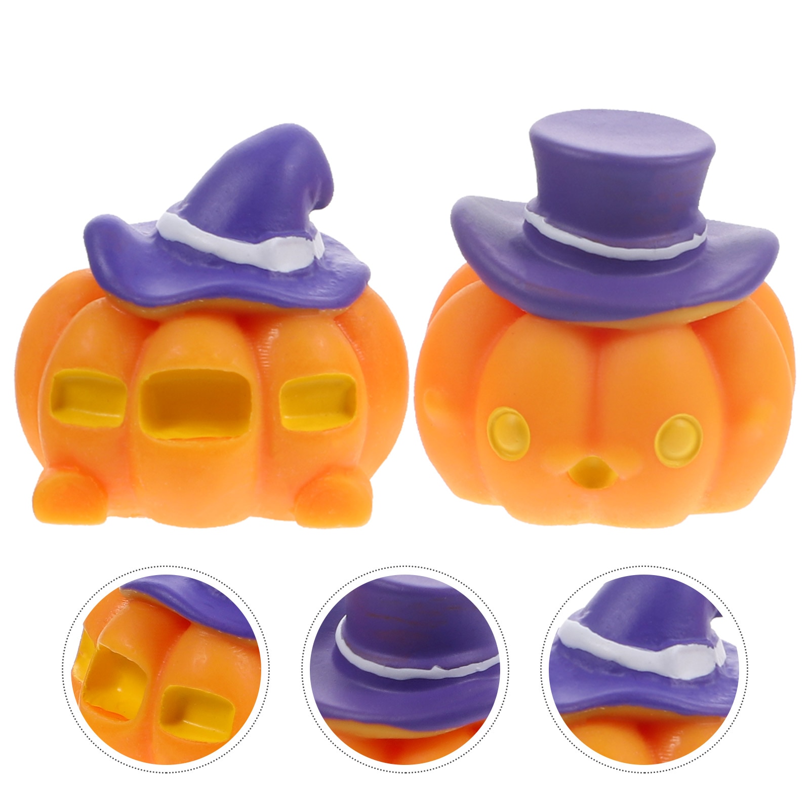 Micro Scene Decors Miniature Decorations Pumpkin Halloween Bag Fillers Landscape Ornament