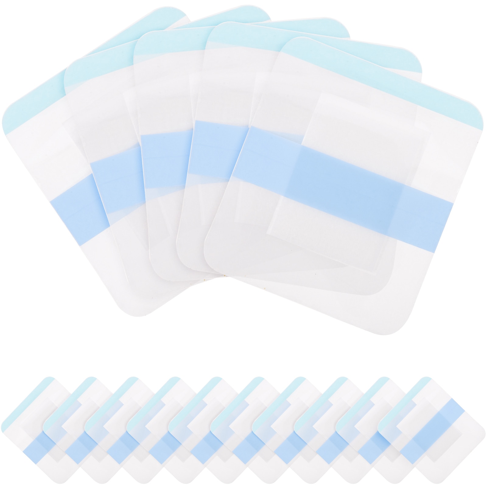 20pcs Navel Sticker Waterproof Swimming Belly Sticker Breathable Navel Patch