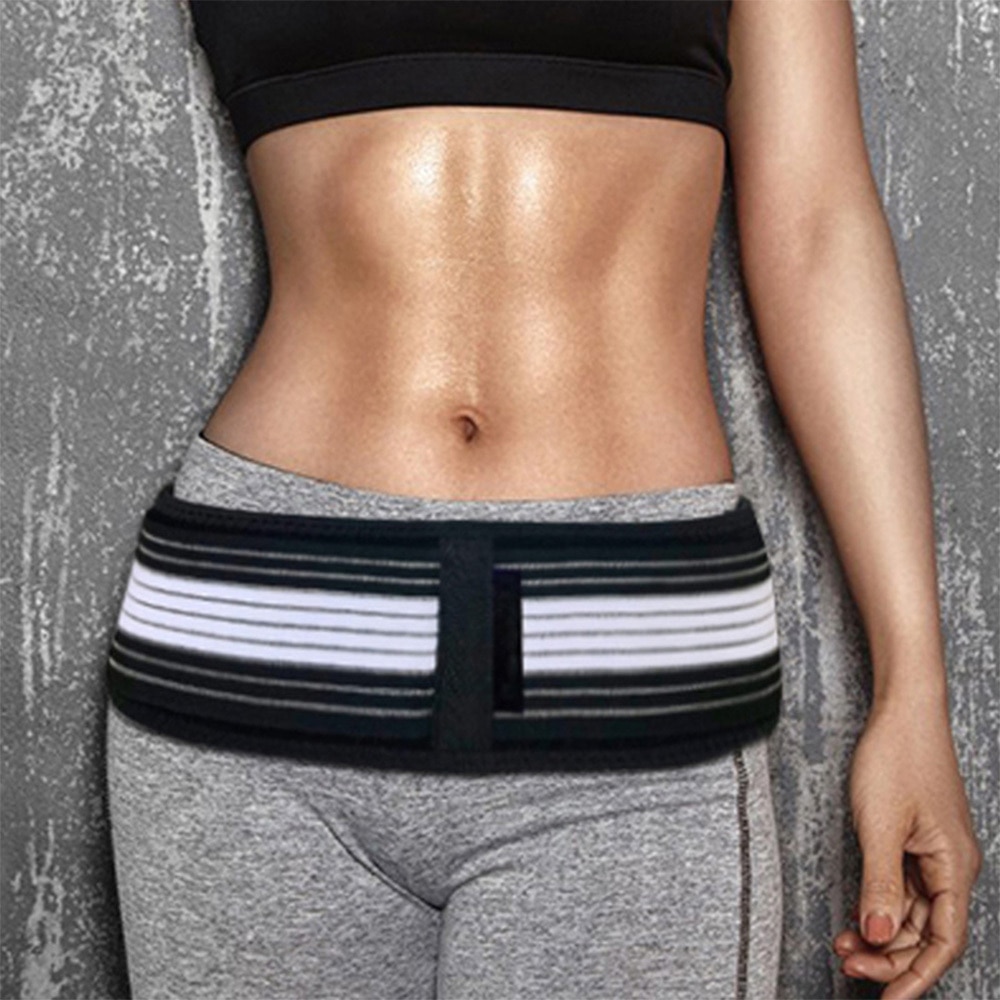 2/3 Woman Postpartum Abdominal Belt Breathable Lower Back Support Belt For Pelvic Pain Upper Leg Pain