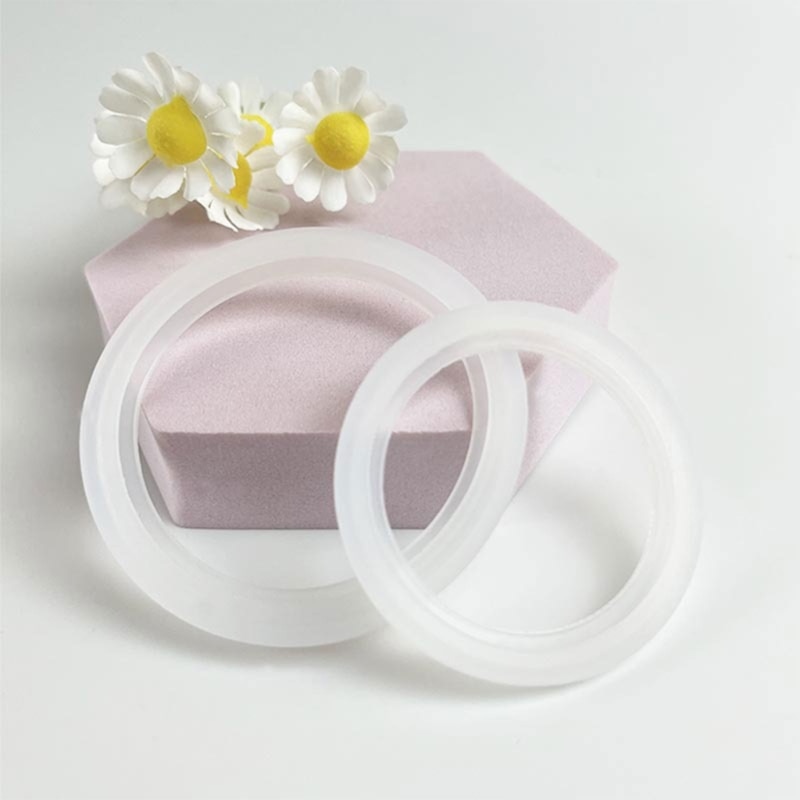 Silicone Rings Silver Nipple for Breastfeeding Protect Sores Nipples Essential Nursing Accessories for Nursing