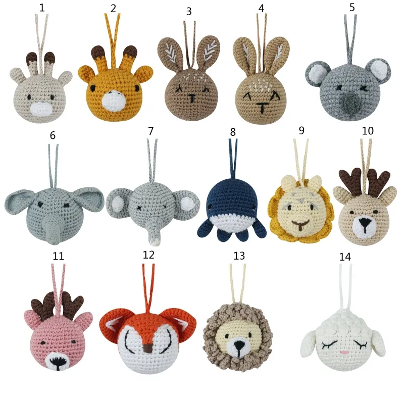 Animal Shaped Stroller Hanging Accessories Early Educational Bed Around Fitness Rack Hanging G99C
