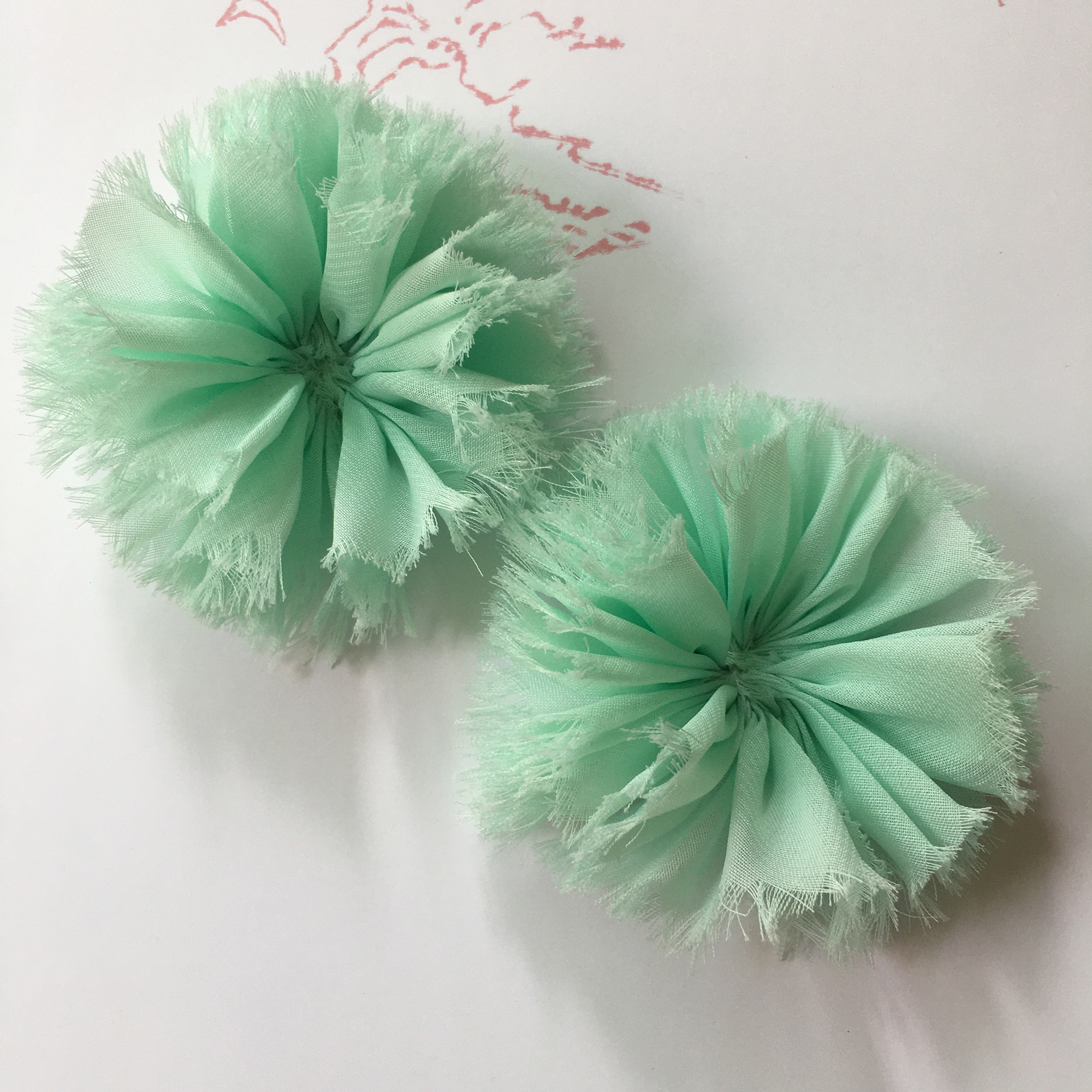Bulk 10pcs/Lot 3 Inch Solid Chiffon Flowers Flat Back Handmade Chic Chiffon Flower Home Wedding Decoration Cloth Accessories