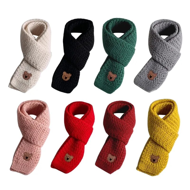 Trendy Baby Neck Scarf Comfortable Kids Muffler Autumn Winter Toddlers Essential DropShipping