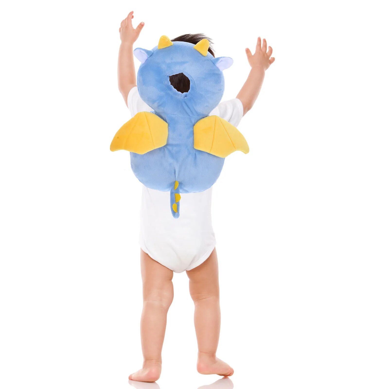 Toddler Anti-fall Pillow Cartoon Head Protector Backpack Baby Adjustable Kids Crawl Infant