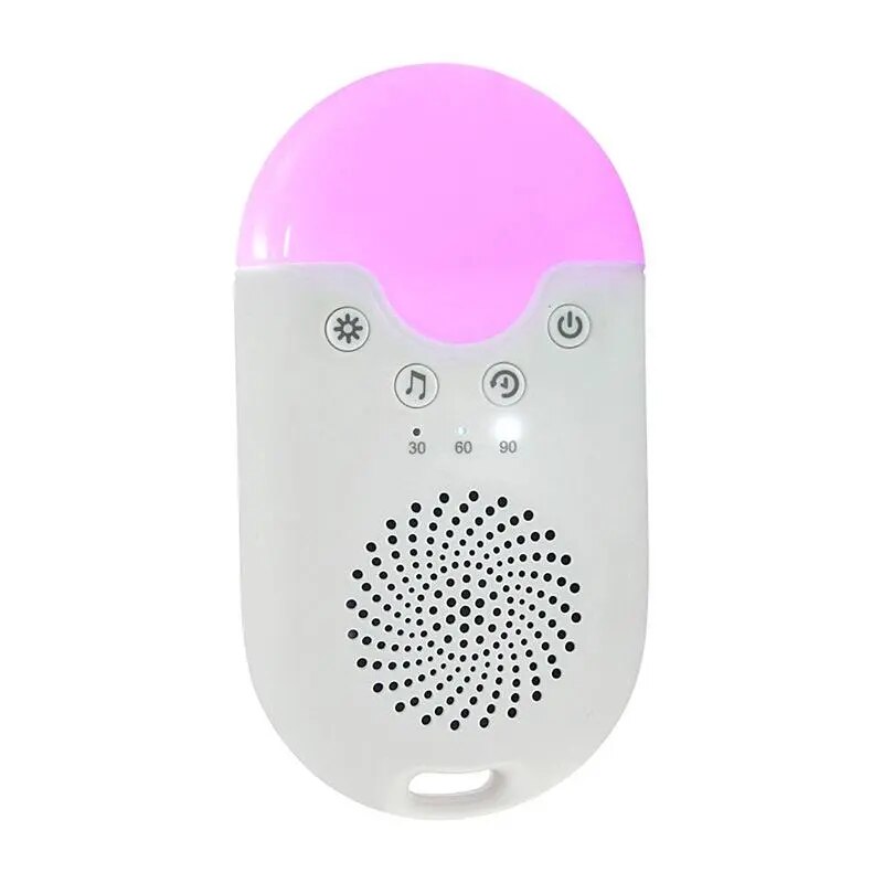 Kids White Noise Soothers Compact Noise Soothers Portable With Multiple Lights Toddler Must Haves For Activity Room Stroller Car