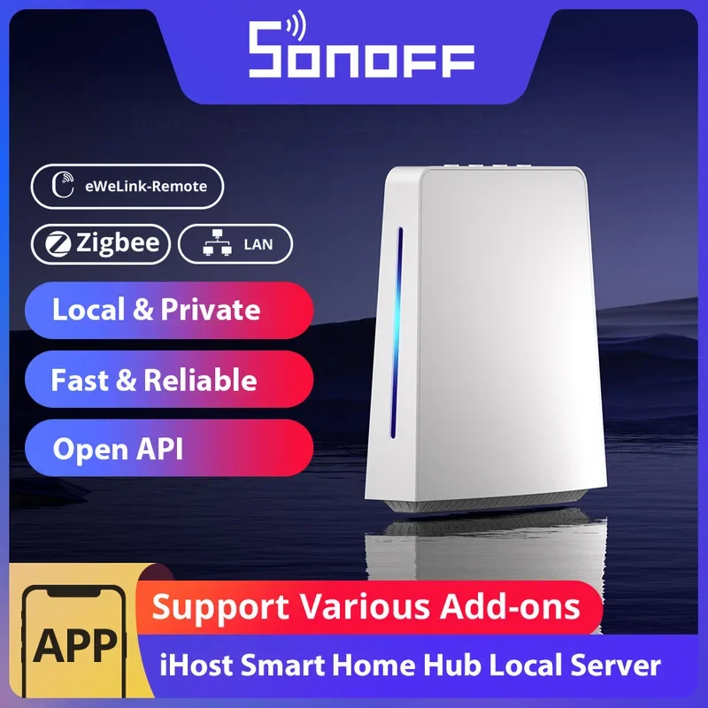 Sonoff ihost 2GB/4GB Smart Home Hub privater lokaler Server aibridge open api unterstützt