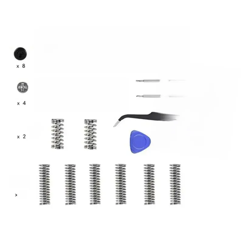 Ersatz Full Set Screw Schrauben Federn Für-Nintendo-Schalter Konsole Freude-Con NS Unten Reparatur