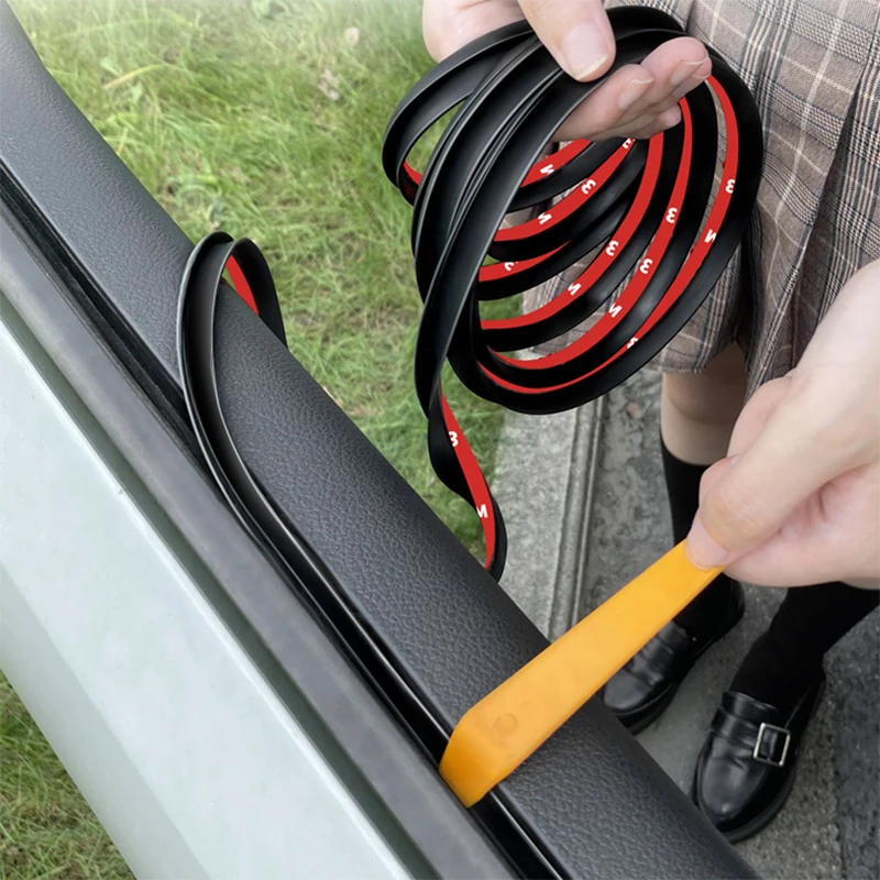 Auto Fenster Glas Protector Dichtung Streifen Noise Gummi Auto Tür Weathers Windschutzscheibe Rand