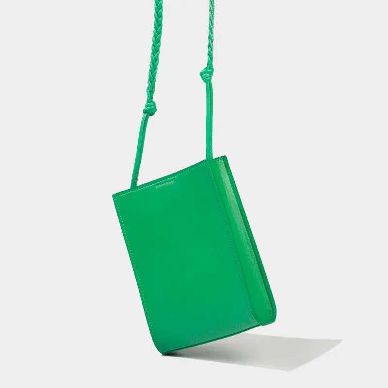 Tasche frauen 2020 neue Koreanische einfache PU Flap Solide Weiche Fashion Schulter Tasche geldbörse handy tasche ladylike