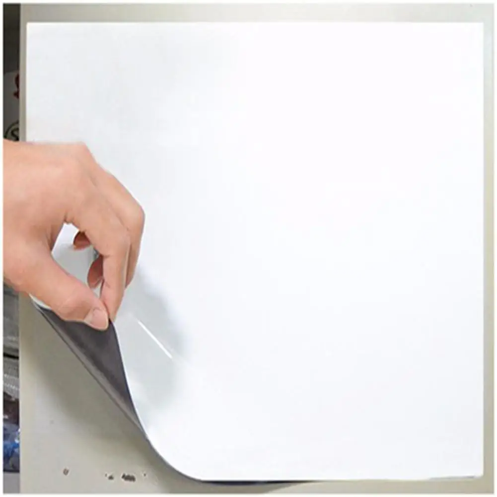 Flexibles magnetisches Whiteboard im A5-Format für Kühlschrankmagnete, Vinyl, trocken abwischbar, Whiteboard, Marker, Aufzeichnu