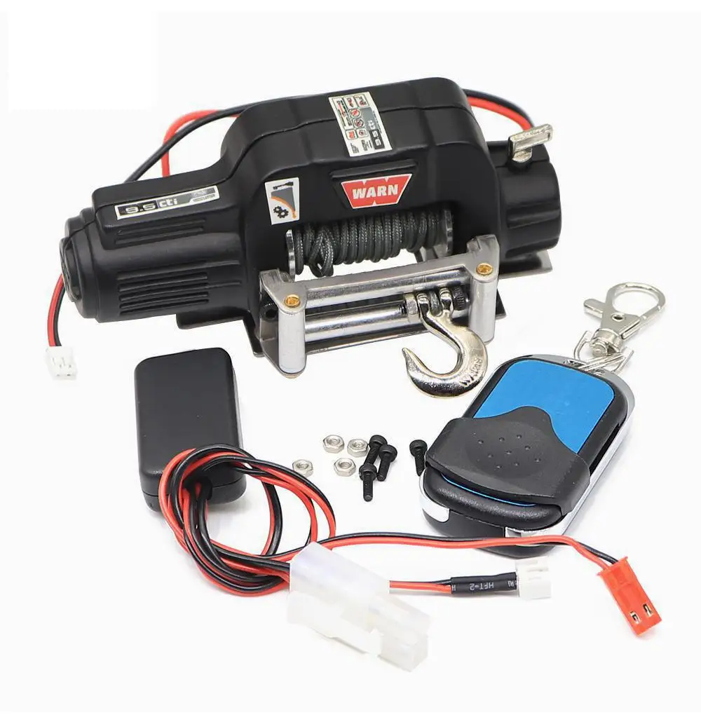 Automatische winde und drahtlose fernbedienung empfänger für 1/10 RC crawler auto axial SCX10
