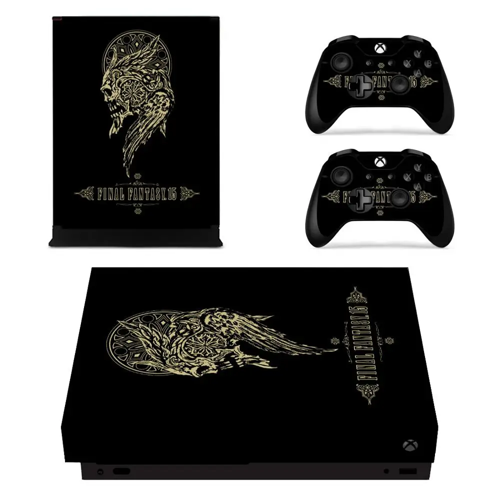 Final Fantasy Full Cover Haut Konsole & Controller Aufkleber Aufkleber für Xbox One X Haut Aufkleber