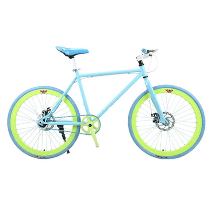 Hinterradfahren ist das Bremsfahrrad DM-26SF30D, Single Speed, Rahmen aus Kohlenstoffstahl, Rennrad für Erwachsene, Studenten, 2