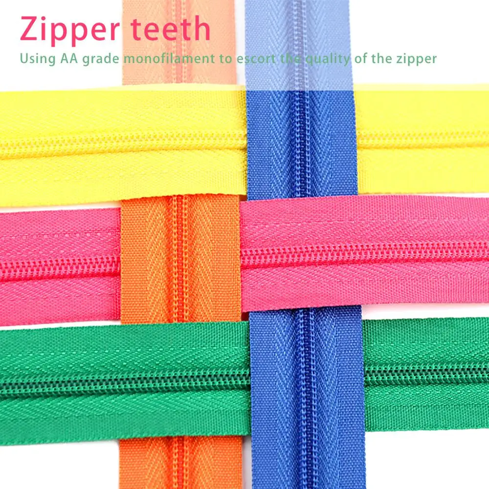 10 Teile/paket 28cm 3 # Bunte Hohe Qualität Invisible Zipper Nylon Spule Zipper Für DIY Handwerk