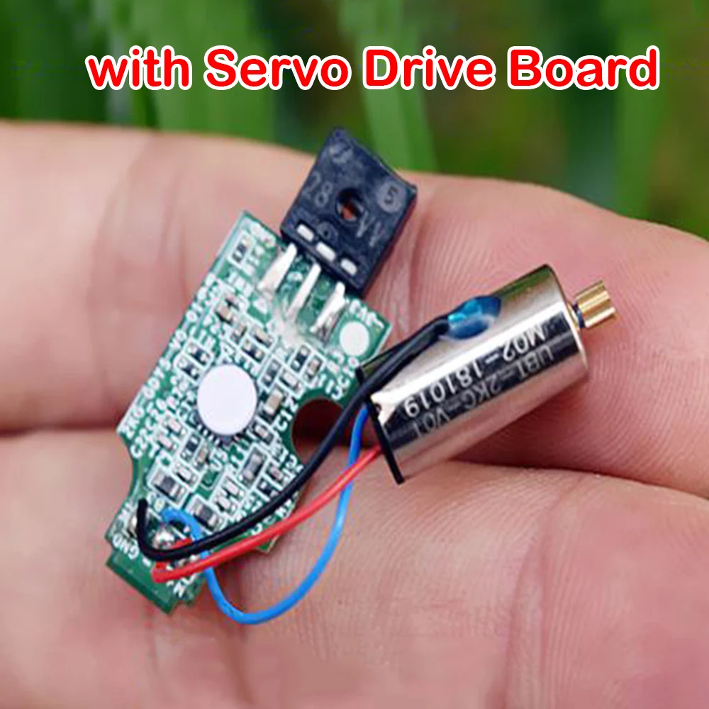 Micro 714 Kernlosen Motor mit 2KG Servo Drive Board DC 12V 43500RPM Servo Motor Mini Elektrische NdFeB ubisoft Roboter Zubehör