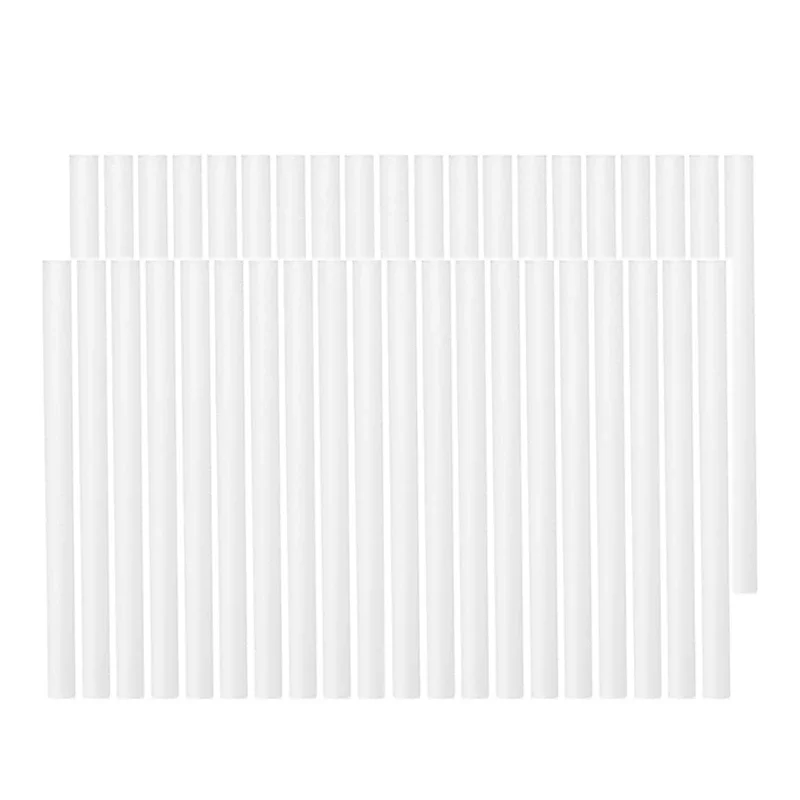40Pcs Baumwolle Tupfer Filter Refill Sticks Ersatz Dochte für Tragbare Persönliche USB Powered
