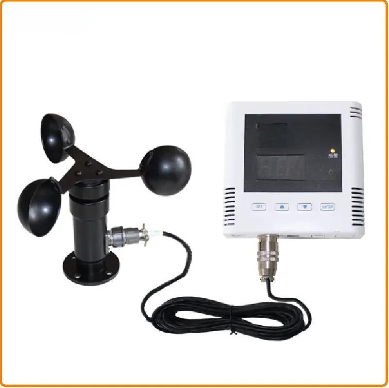 RS485 Turm Kran Wind Alarm Gerät Controller Wind Meter Sensor Anemometer Display Engineering