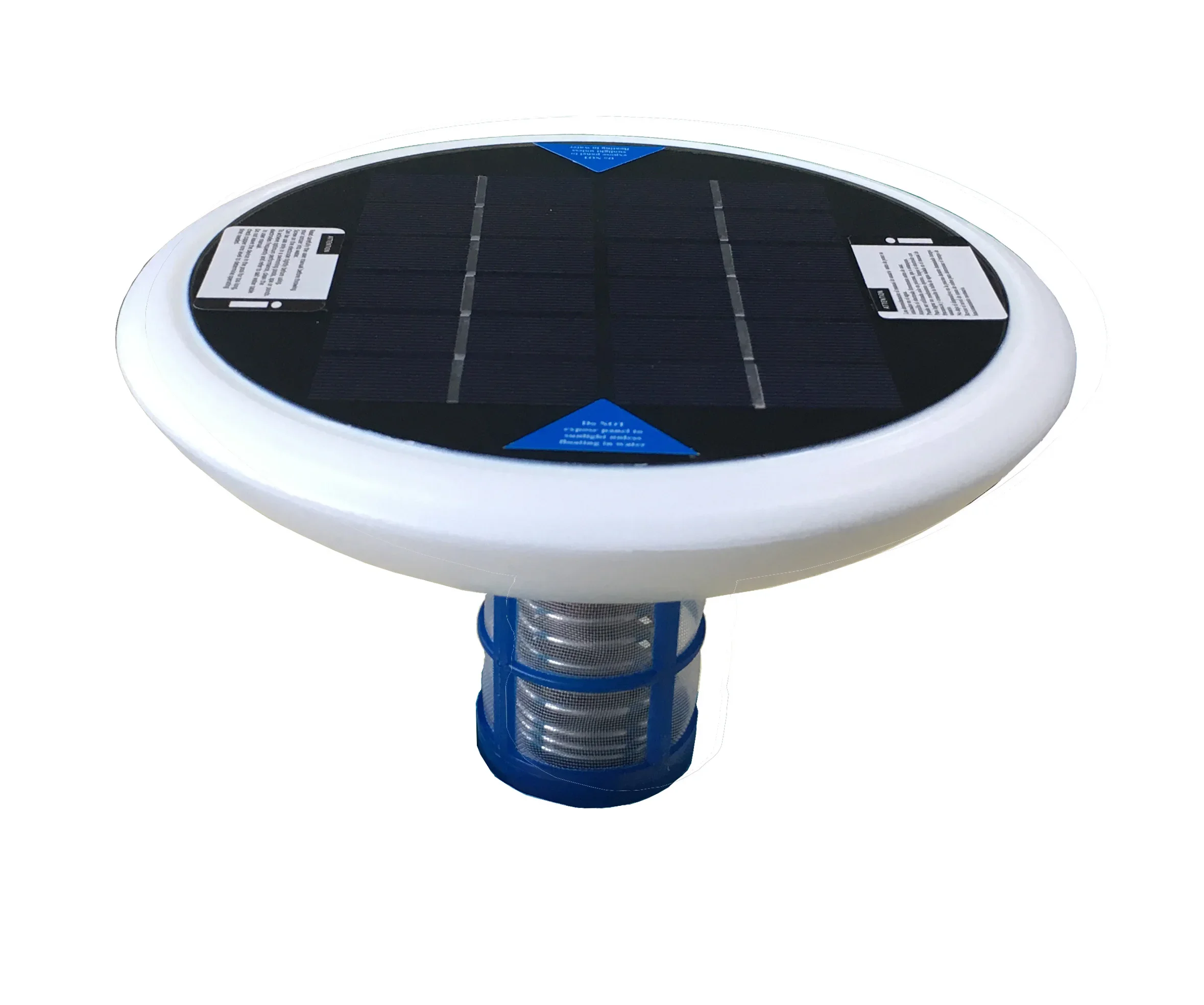 Solar Pool Ionisator Wasserfilter Reiniger 85% weniger Chlor verhindern Algen halten Pool klar bis zu 15.000 Gal