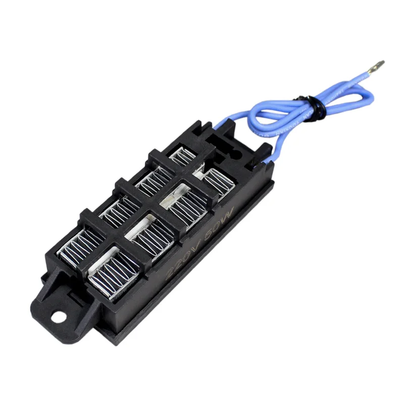 220 V 100 W thermostatische PTC-Heizung, Keramik-Lufterhitzer, leitfähiges Heizelement, kleine