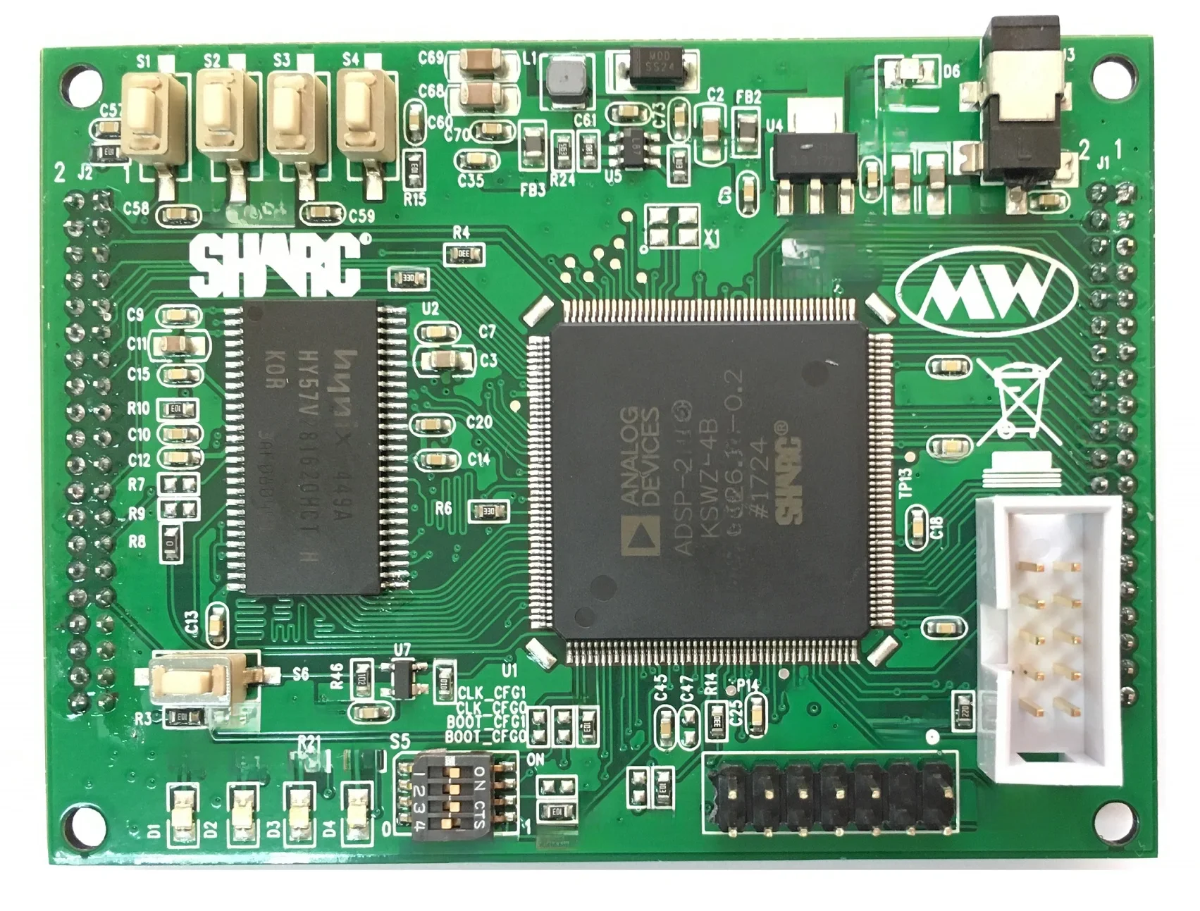 SHARC DSP ADSP-21489 Core Board