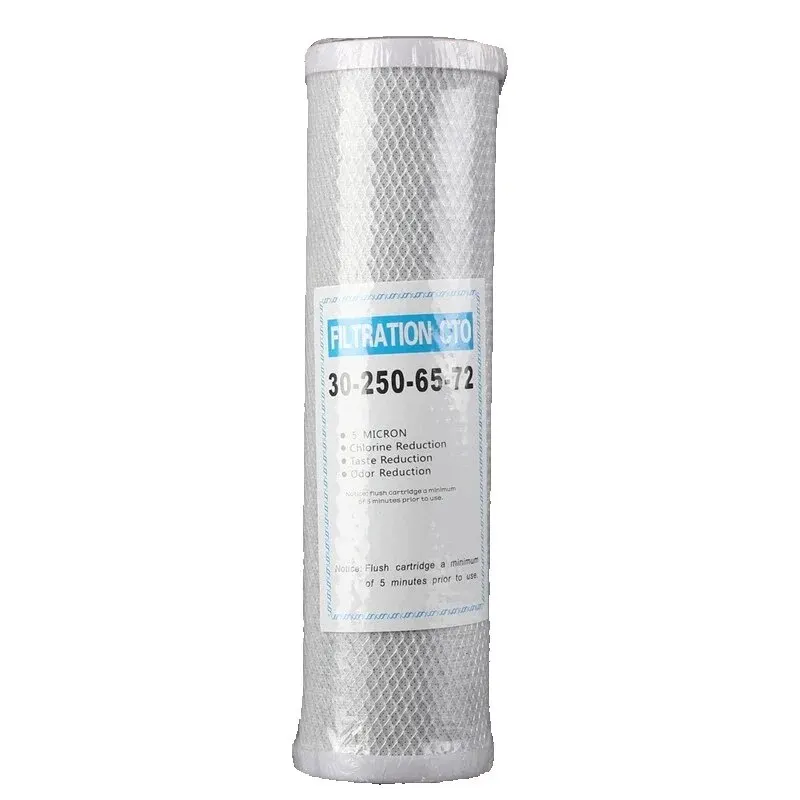 Neue Ankunft Ersatz Aktivkohle Wasser 10 zoll Filter Ganze Haus RO CTO 5 Mikron