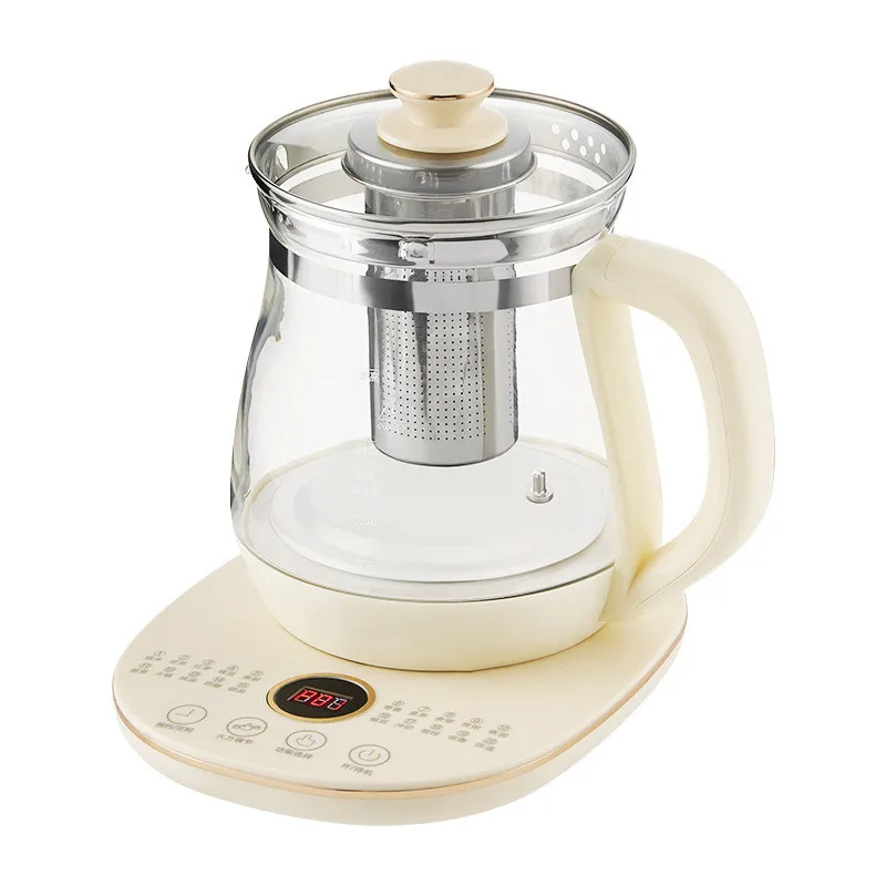 220V Gesundheit Topf Haushalt Multifunktionale Glas Wasserkocher Blume Teekanne Tee Topf 1,8 L