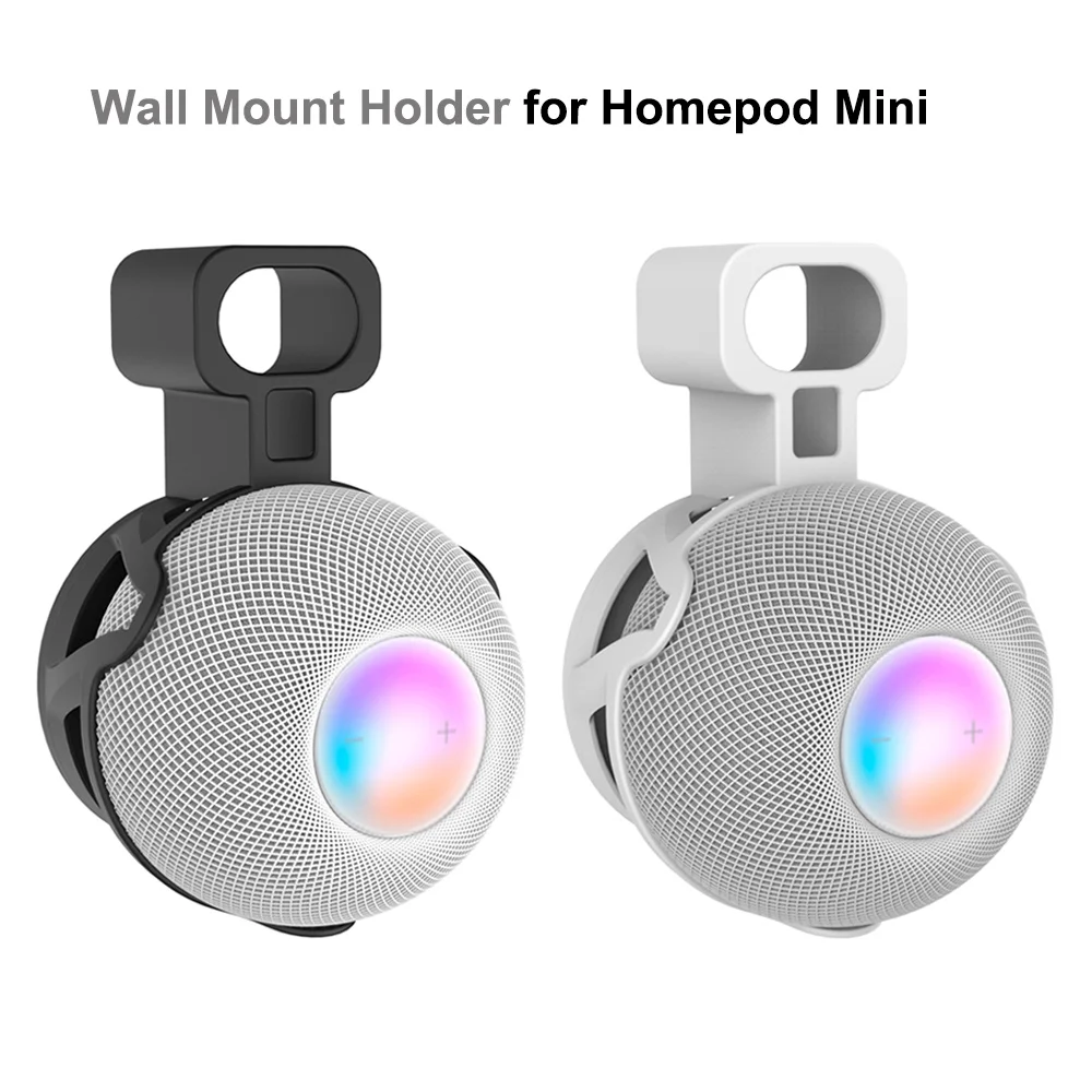 Wandmontagestandaardhanger voor HomePod Mini Smart Speaker Outlet Holder Ruimtebesparende beugel Wandplank voor Homepod Mini-sta