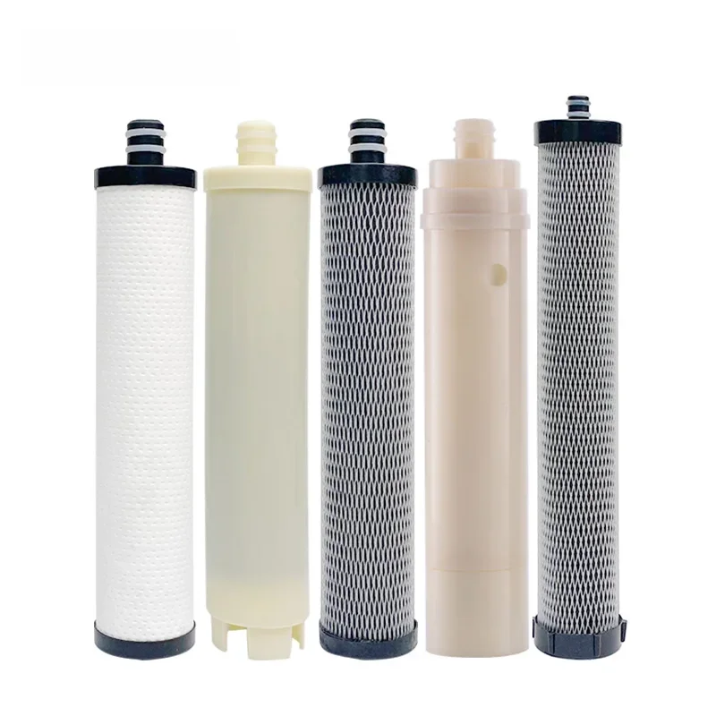 WHEELTON Wasserreiniger Filter Kompatibler Ersatz für WHT-A6 PP T33 Aktivkohle Ultrafiltrationskartusche 1PCS
