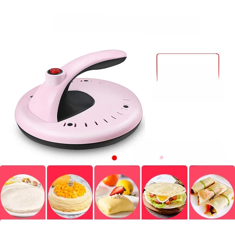 220V Tragbare Elektrische Nicht-stick Crepe Maker Mini Haushalt Elektrische Pfannkuchen Maker