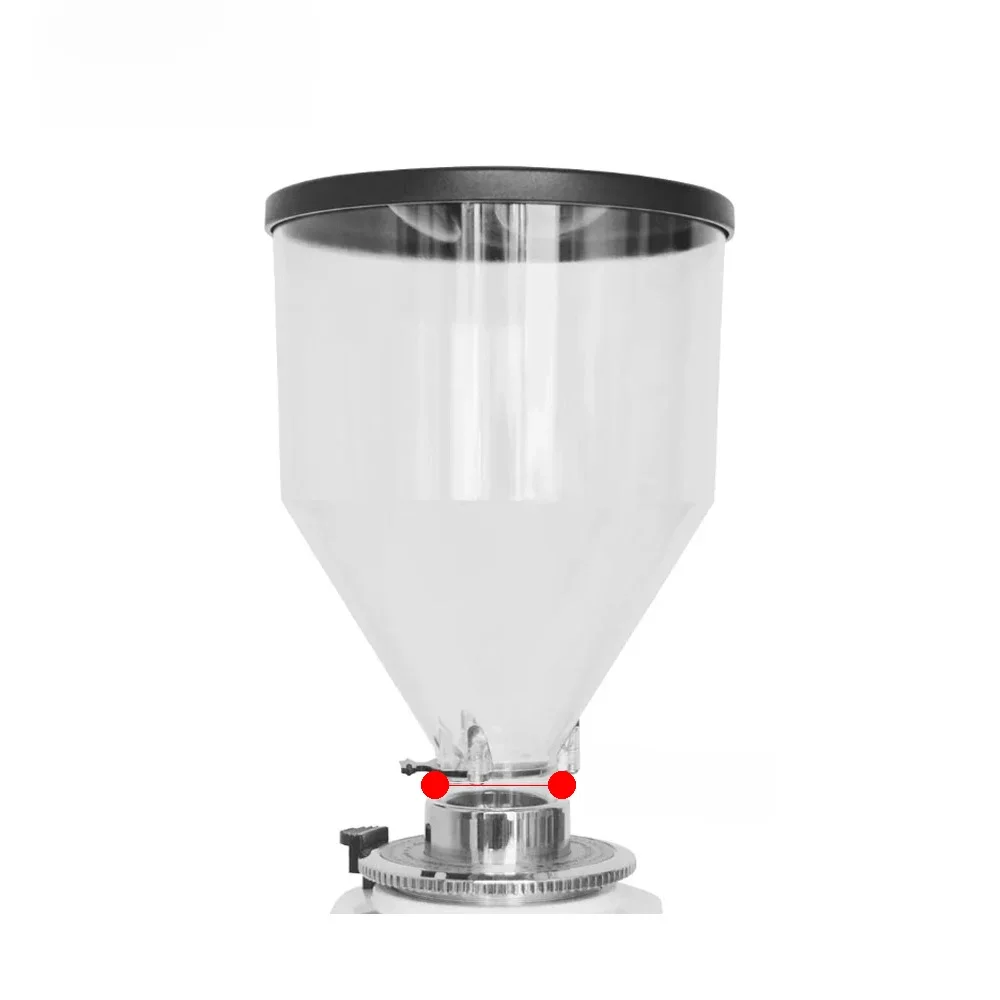 XEOLEO 750g 40mm Hopper Transparant Koffiemolen onderdeel voor 022/018/019/020/021