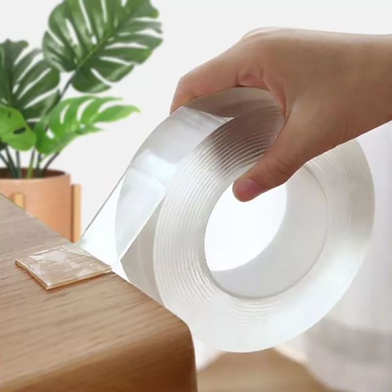1/2/3/5M Nano Tape Double Sided Tape Transparent Reusable Waterproof Adhesive Tapes Cleanable