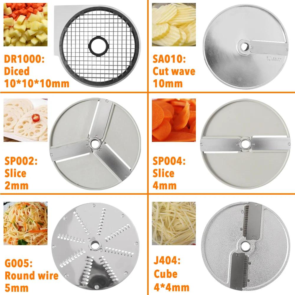 Xeoleo Cortador Vegetal Lâmina  Máquina de corte de batatas  Fatiador de tomate  Queijo Shredder
