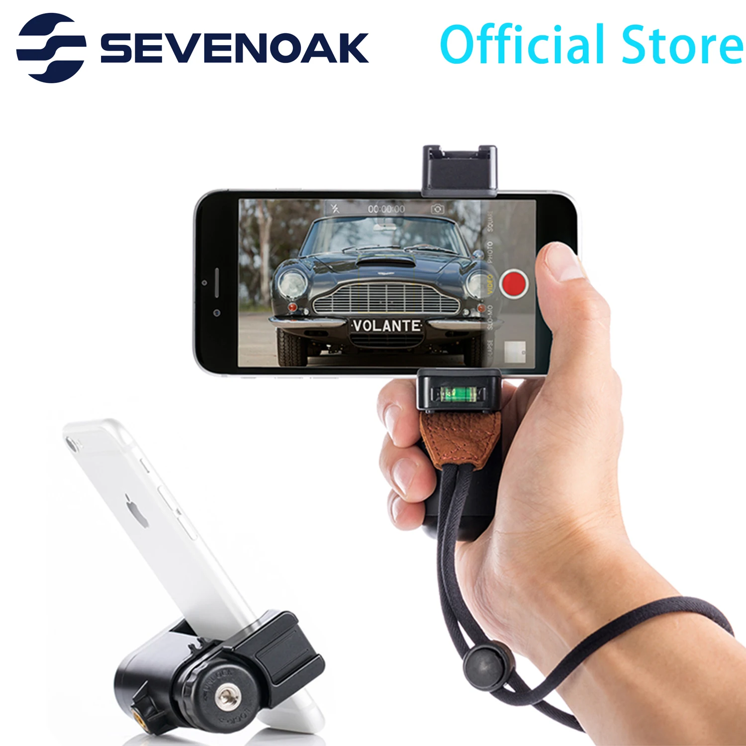 Sevenoak SK-PSC1 SmartGrip Handheld Stehen Smartphone Halter für Selfie Vlog YouTube Video Live