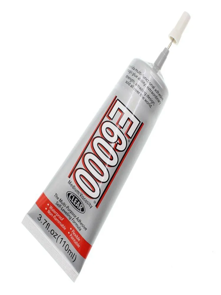 Glue for Rhinestones E6000 15/25ML Rhinestones Crystal DIY Craft Tool Needles Epoxy Adhesive Strong
