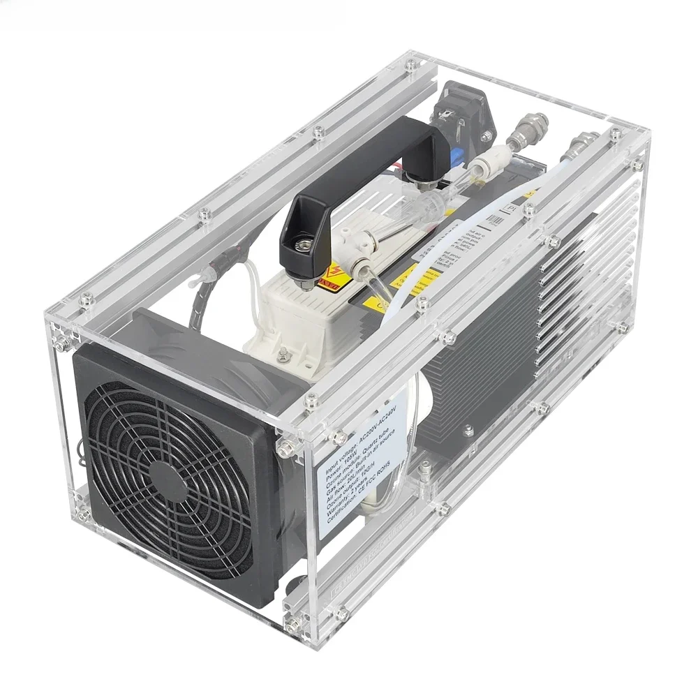 Ce fcc rohs d1 10 gr/std 20l/min 10 gramm acryl shell ozon maschine generator für schwimmbad