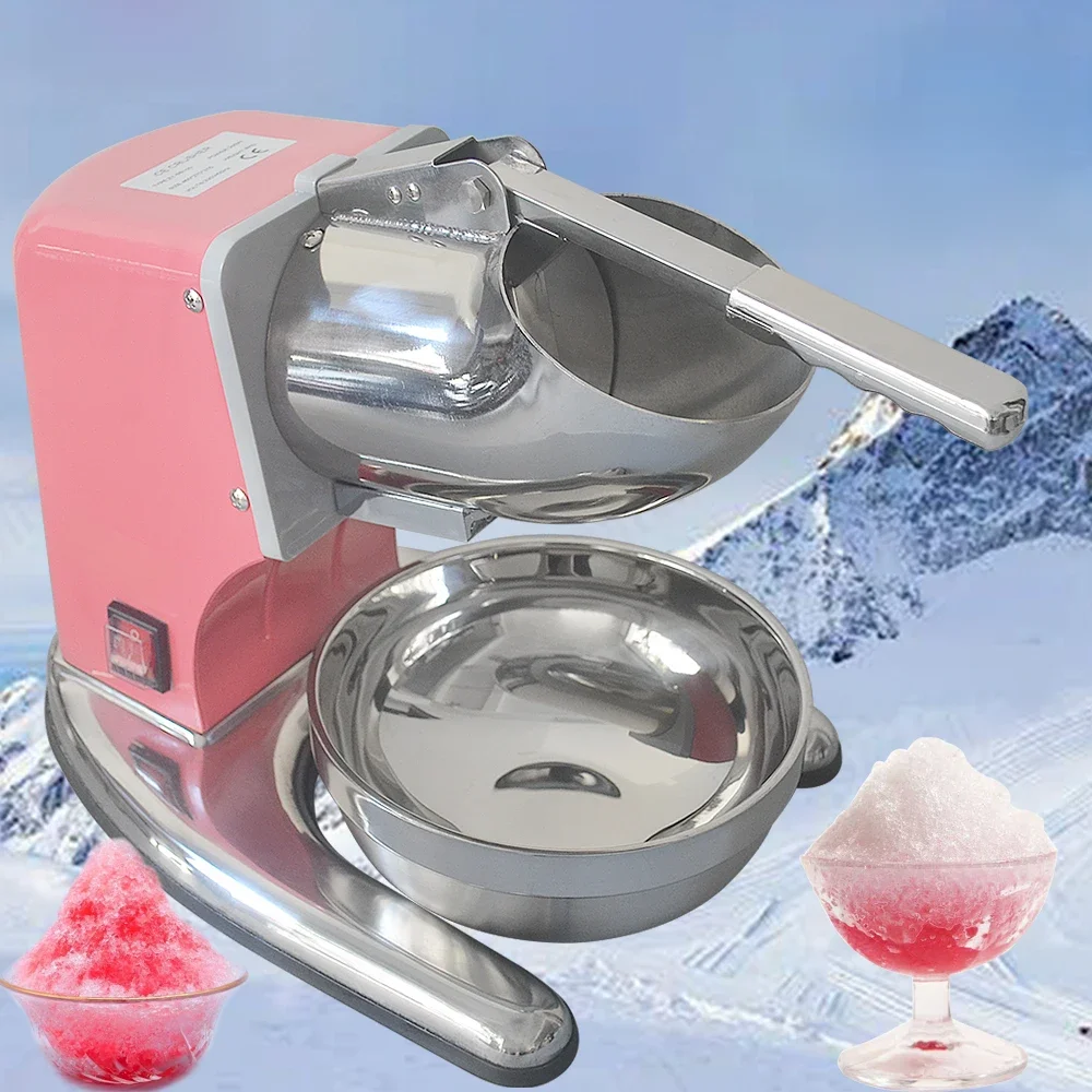 XEOLEO Kommerziellen Eis Brecher 100kgs/H Eis Smoothie Maker Rasur Eis Maschine Elektrische Schnee