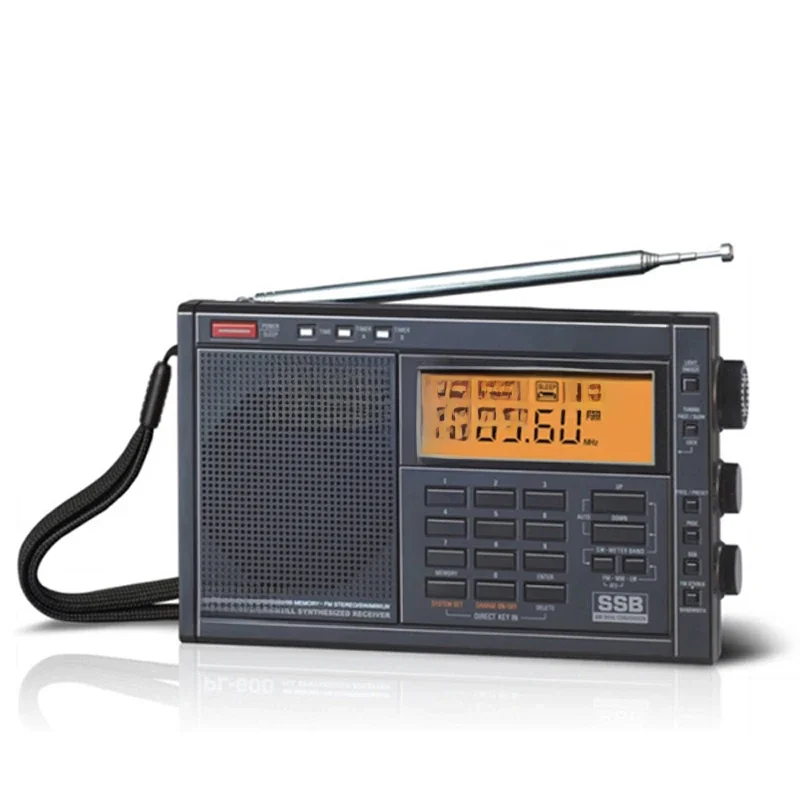 Tecsun PL600 Volle Band Kurzwelligen Stereo Tragbare 2 Mal Frequenz Umwandlung Radio