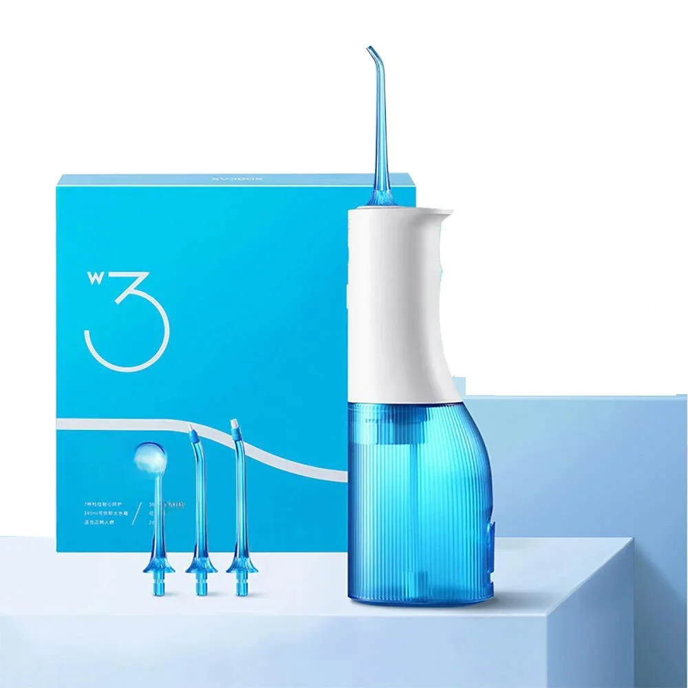 SOOCAS W3 Pro Wasser Flosser Zähne 4 Typ Düse Reiniger Munddusche Typ-c Wiederaufladbare Reiniger 7
