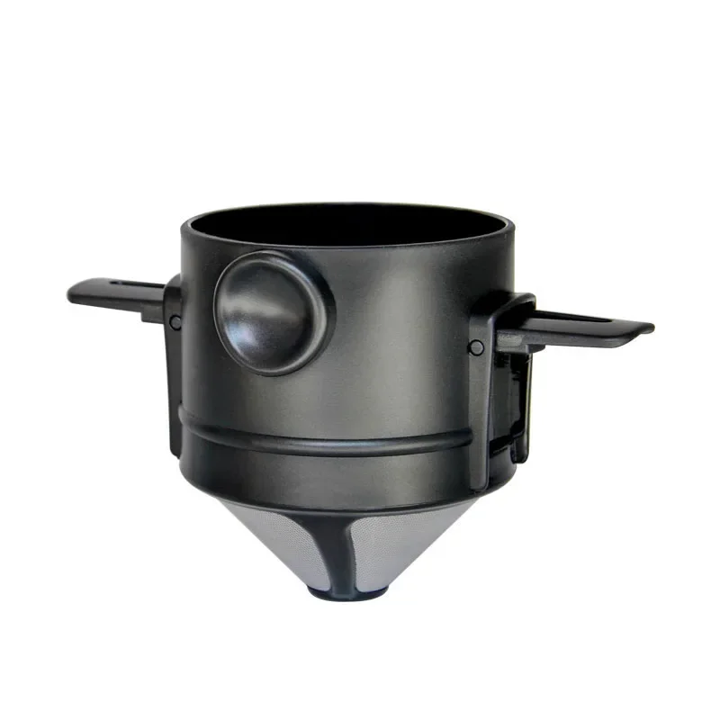 Faltbare Kaffee Filter für Office Home Reisen Tragbare Drip Kaffee Maker Edelstahl Reusable Gießen