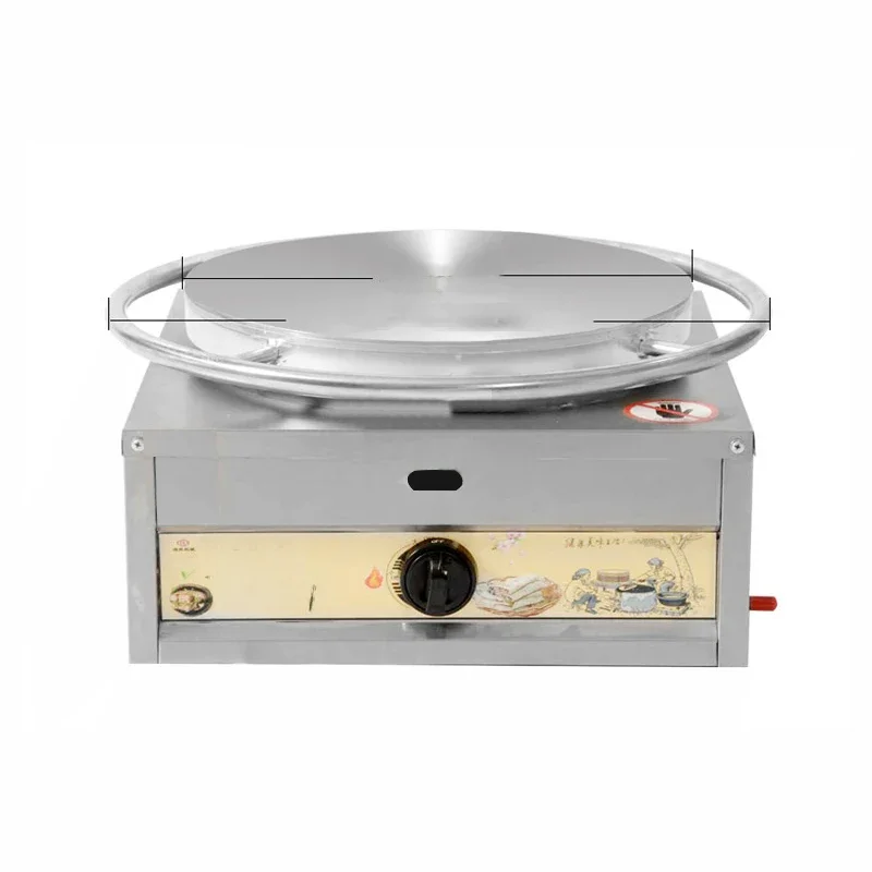 Gas Rotary Pfannkuchen Maschinen Pizza Makers Frühlingsrolle Maker Nicht-Stick Pan Backform Kuchen