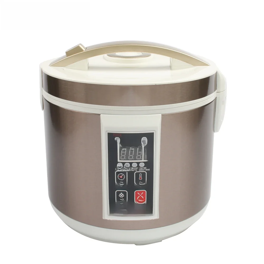 CUKYI 5L / 6L Automatische Schwarz knoblauch fermenter haushalt DIY zymolysis topf maker 110V 220V