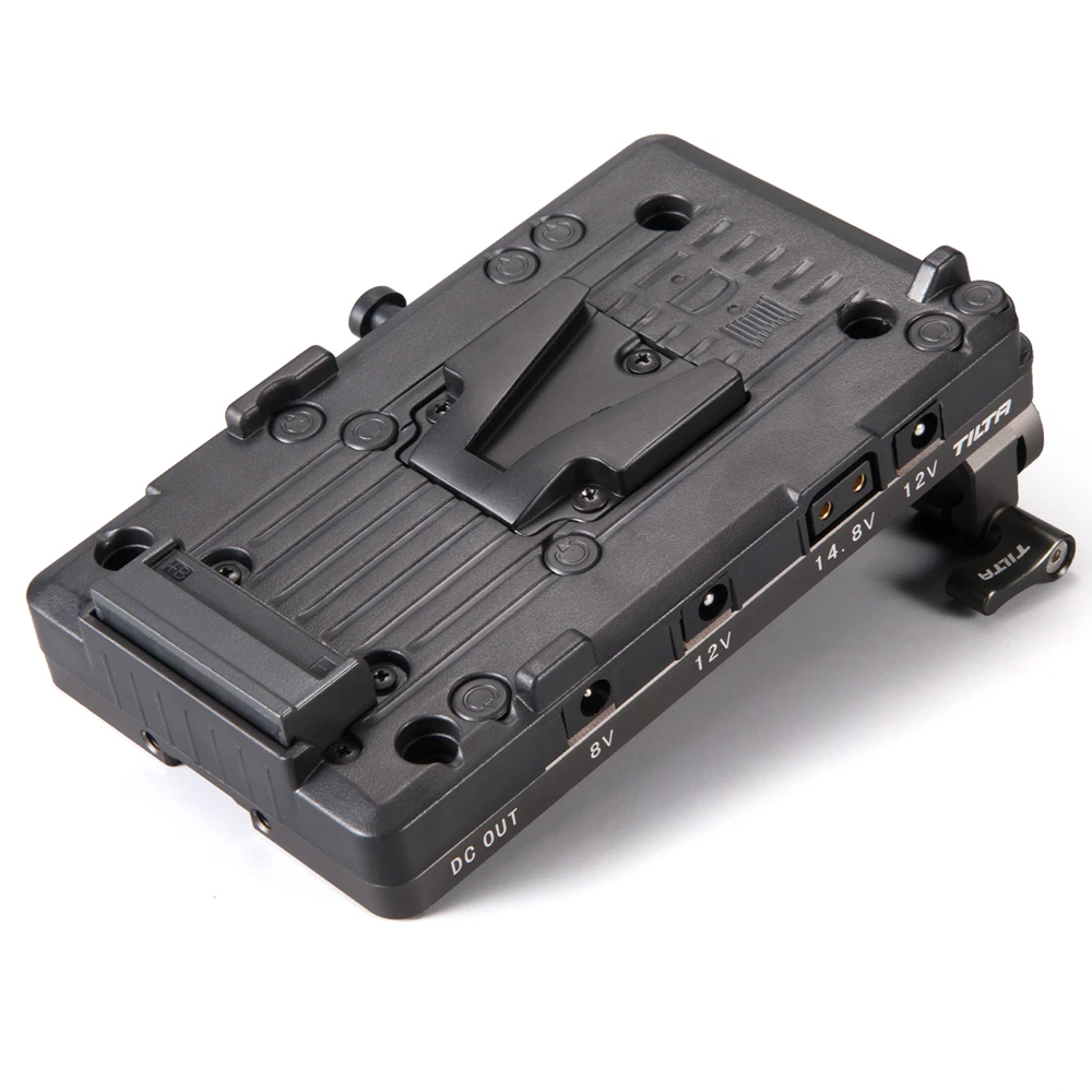 TILTA TA-BTP2-V-G V-Mount Bateria Placa V2 Alimentação 15mm LWS Rod Adaptador para BMPCC 4K 6K