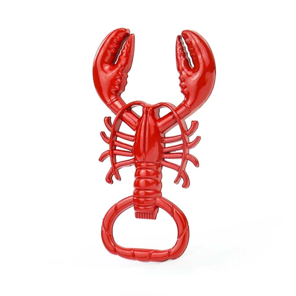 Lobster Corkscrew Bottle Opener Portable Metal Wine Beer Opening Kitchen Tools Accessories Waiter