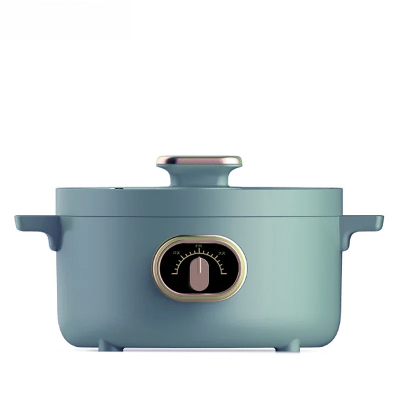 CUKYI 3L Elektrische Multicooker Mini Kochen Topf Pfanne Braten Kochendem Dünsten Topf Hot Pot