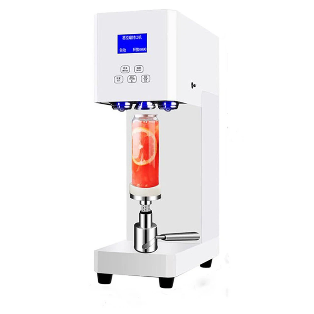Kommerziellen Automatische Können Abdichtung Maschine Milch Tee Shop Bier Getränke Können Abdichtung
