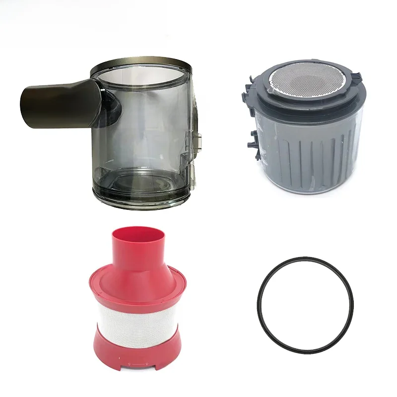 Fan Gehäuse Zyklon Montage Staub Tasse Mülleimer Weiche Dichtstoff für Original Roborock H6 Handheld