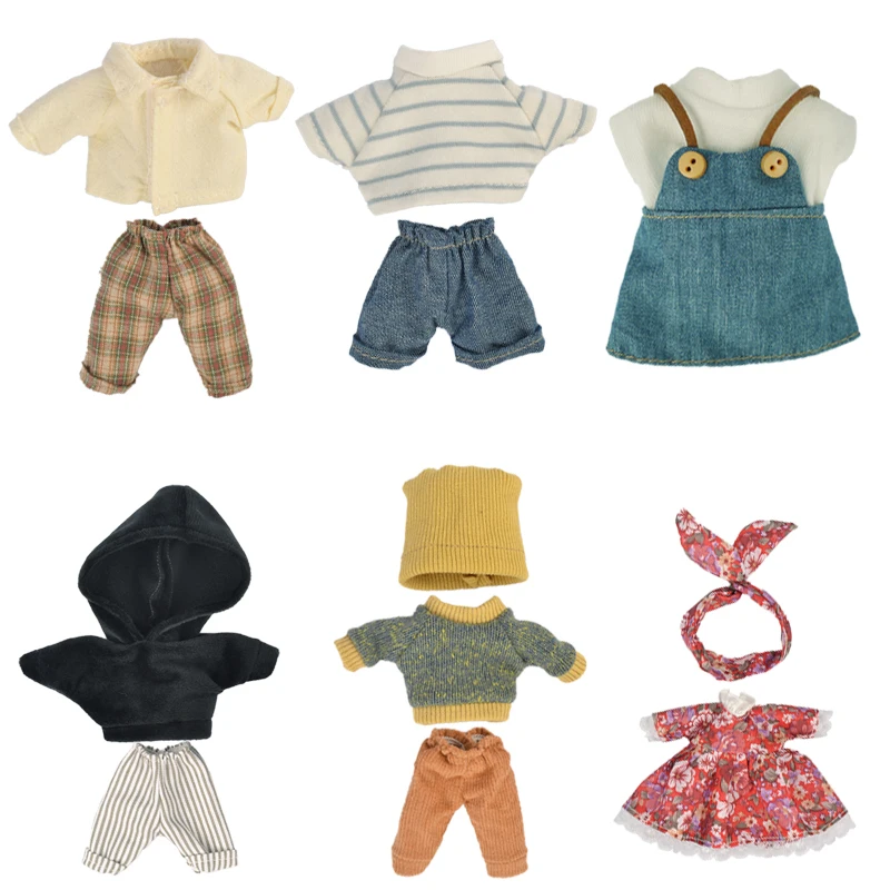 16 Cm Pop Bjd Kleding 6 Inch Voor Poppen Speelgoed Witte Trouwjurk Lente Zomer Winter Seizoen