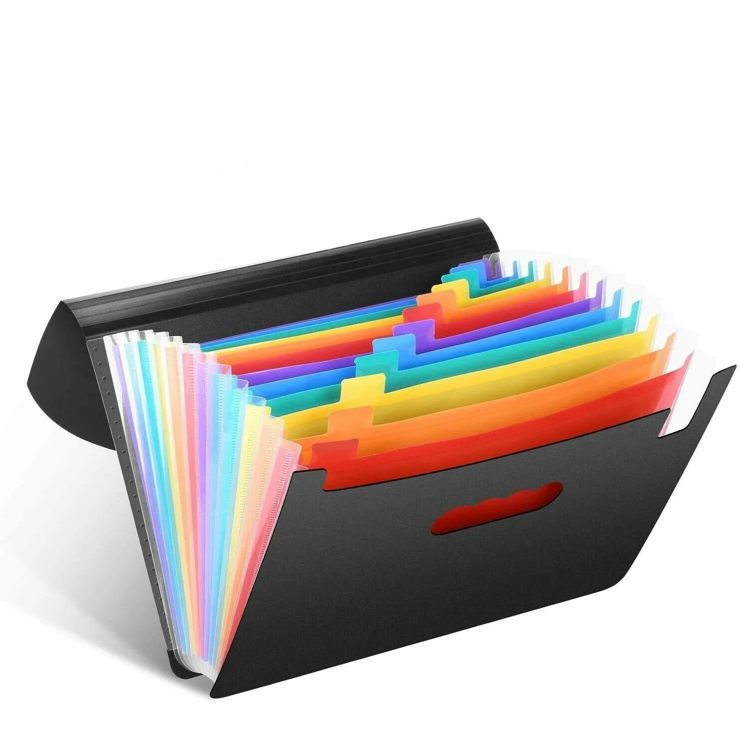 A4 Portable extendable file accordion bellows folder classifiers