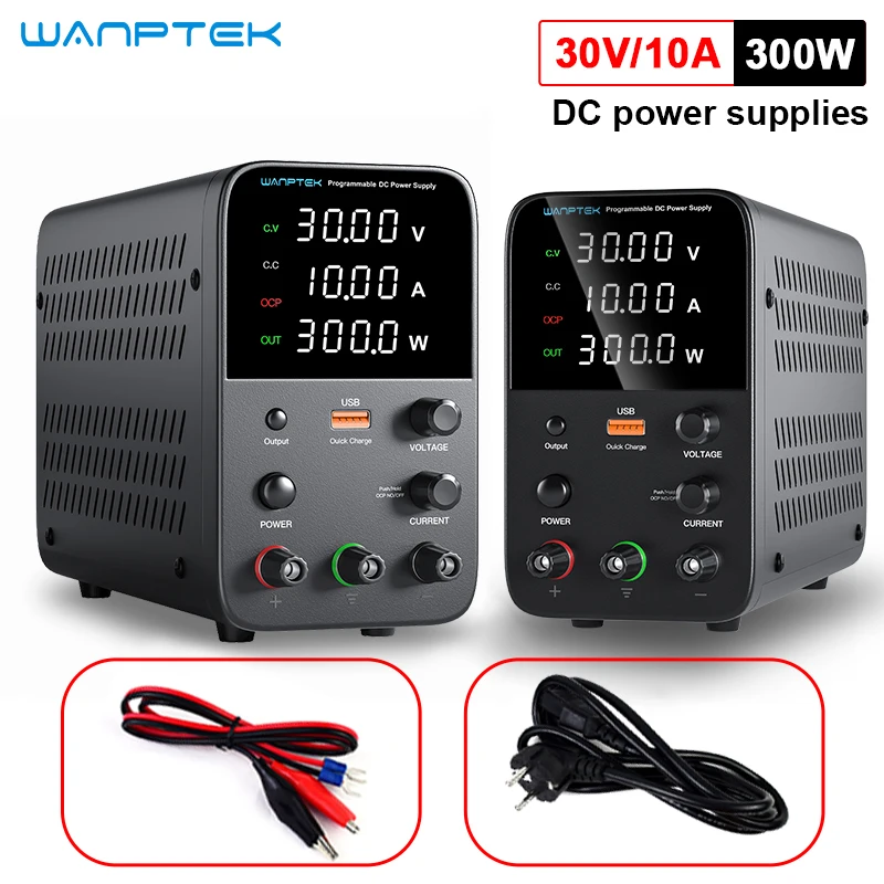 Wanptek Programmable DC Power Supply WPS3010H Laboratory Maintenance Workbench  30V 10A Voltage