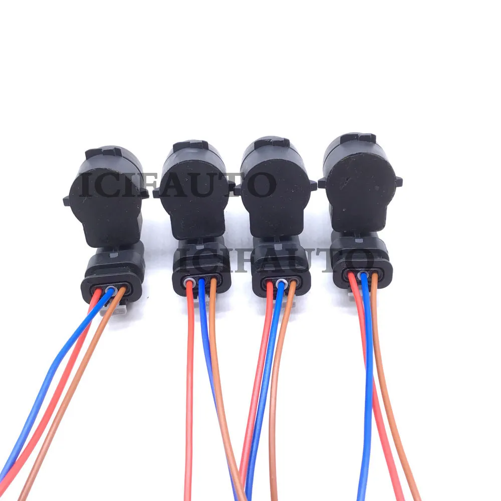 Sensor e conector do auxílio do estacionamento da PDC, BMW E81, E82, E88, E90, E91, E92, E93, E84,